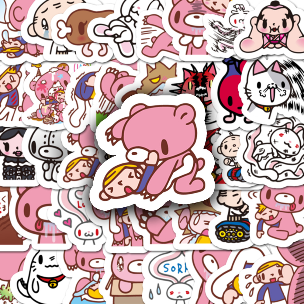 Kids Toys Laptop - 40pcs 만화 Gloomy Bear & CHAX
