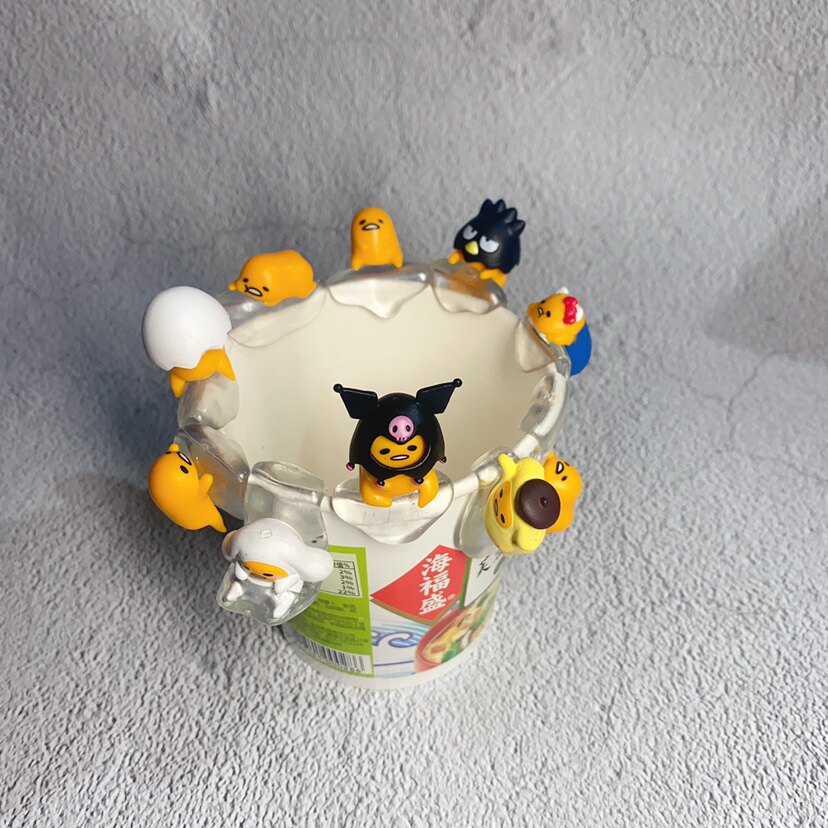 Kids Toys Under 1 Year - 산리오 구데타마 컵 엣지 미니 피규어