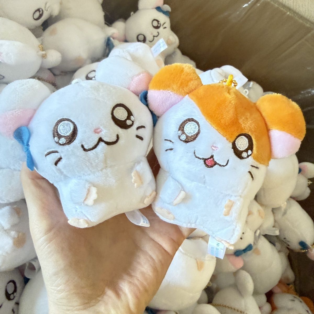 Kids Toys Resale - 귀여운 햄타로 비주 허깅 플러시 키체인