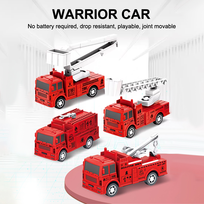 Kids Toys Vehicle - 1개 어린이 장난감 자동차 관성식 쓰레기차