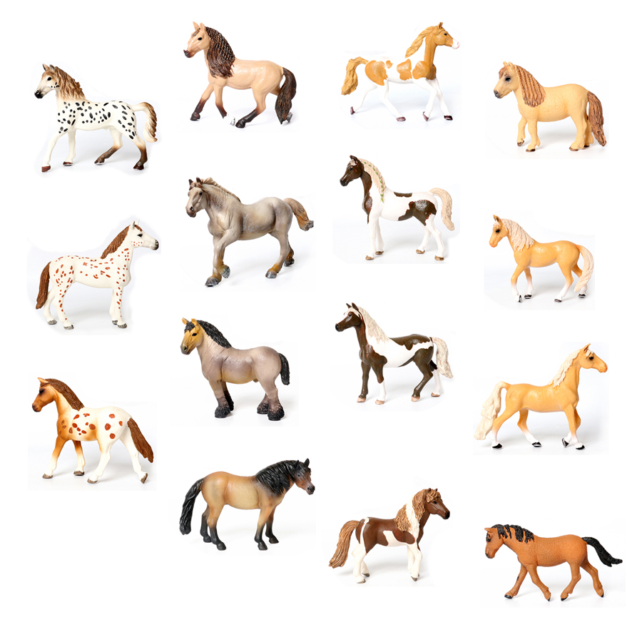Kids Toys Horse - 말 피규어, 농장 동물, 장난감 말,