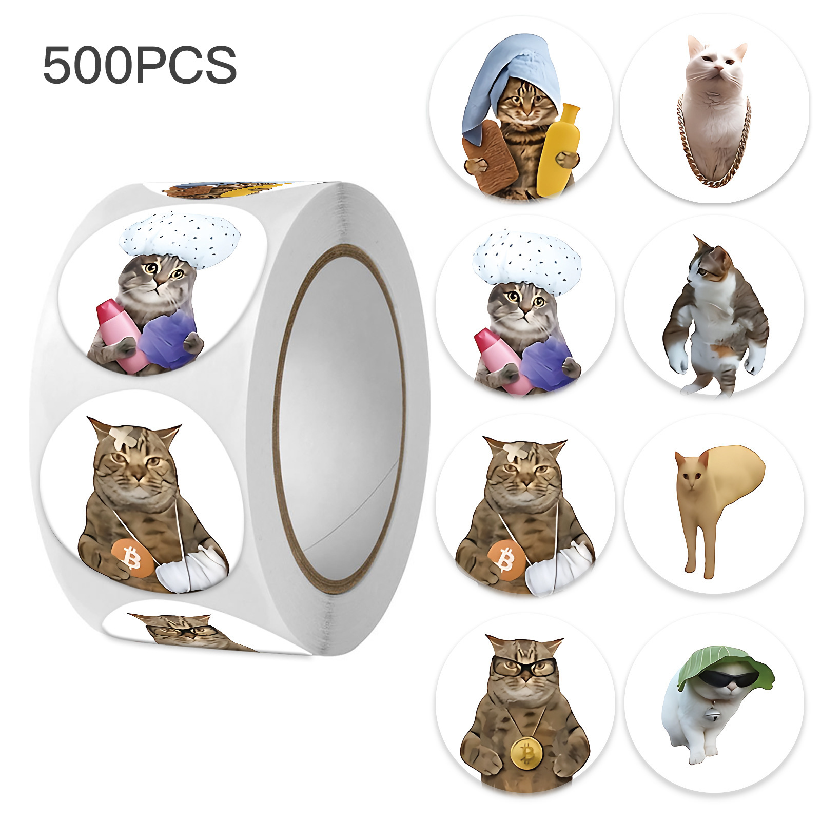 Kids Toys Laptop - 100-500pcs 재미 있은 고양이 낙서 감정