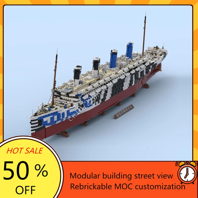 Kids Toys Xmas - 10615PCS MOC HMT 올림푸스 타이타닉 커스텀