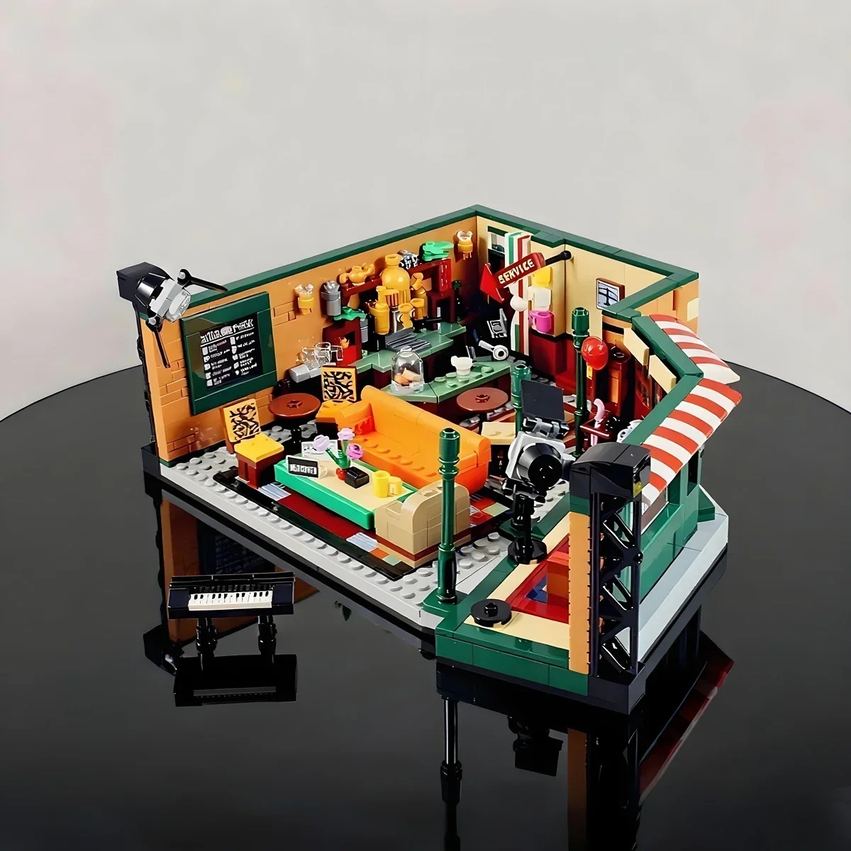 Lego Building Blocks - 프렌즈 하우스 패밀리 클래식 시티 센트럴