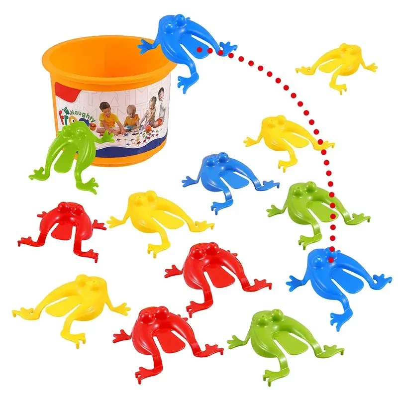 Kids Toys Under $10 - 10/20Pcs 어린이를위한 점프 개구리 바운스 Fidget