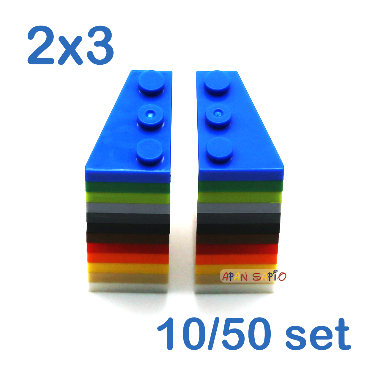Kids Toys Under $10 - 10/50set DIY 빌딩 블록 벽돌 웨지