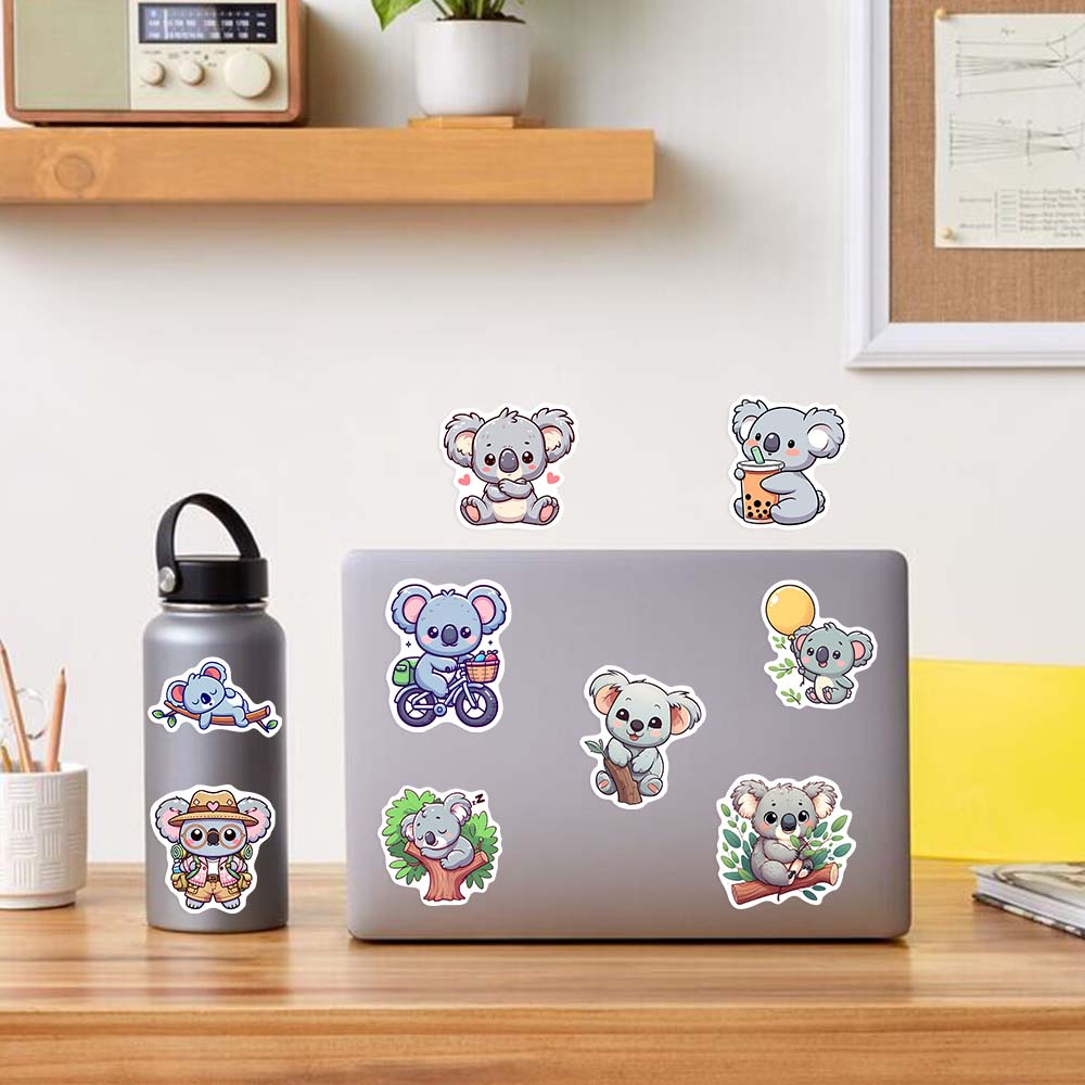 스크랩북 정크 저널을위한 만화 코알라 동물 스티커 노트 - Kids Toys Laptop 리뷰 및 가격