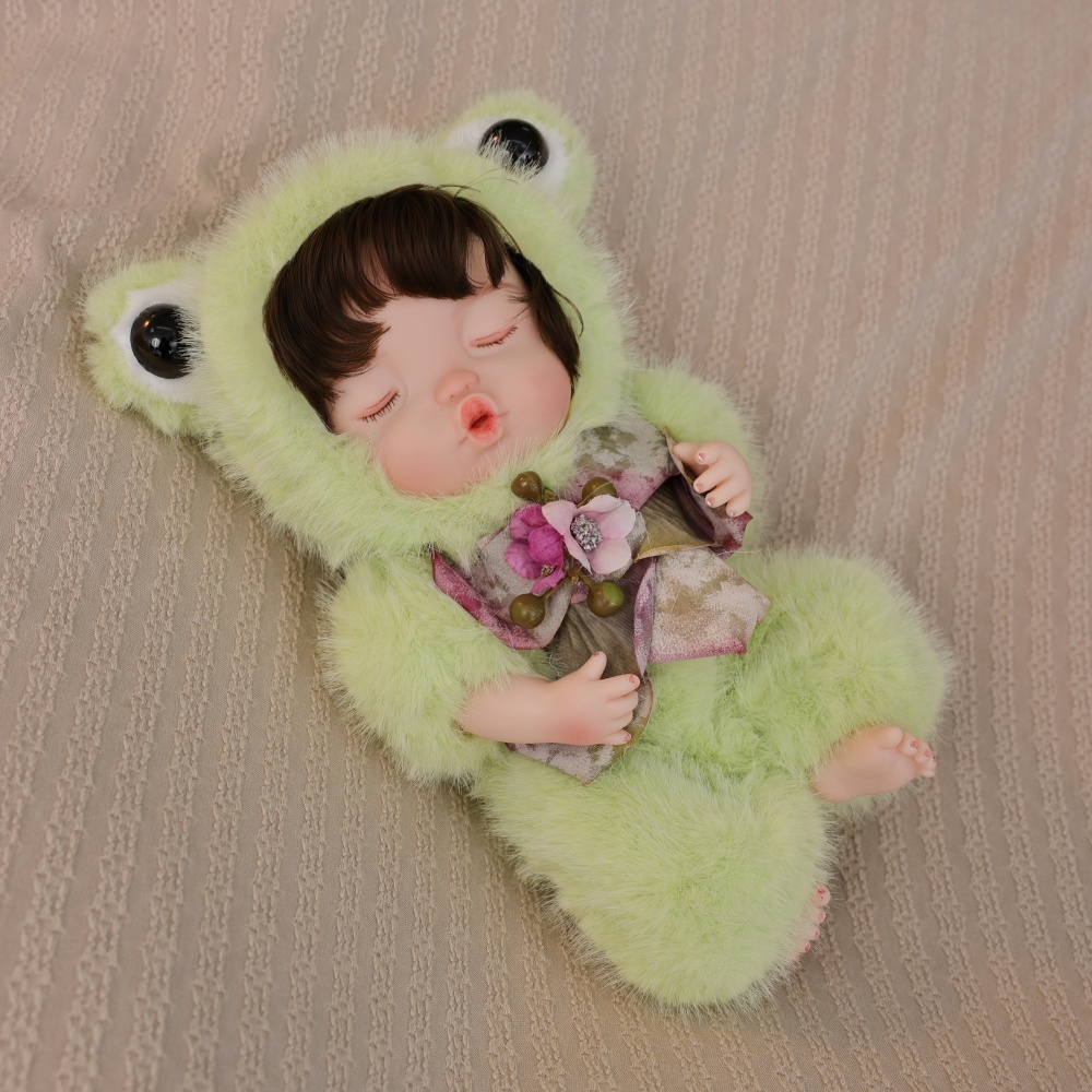 10인치 완성된 리본 베이비 돌 풀 카와이 비닐 소녀  - Kids Toys Xmas 리뷰 및 가격