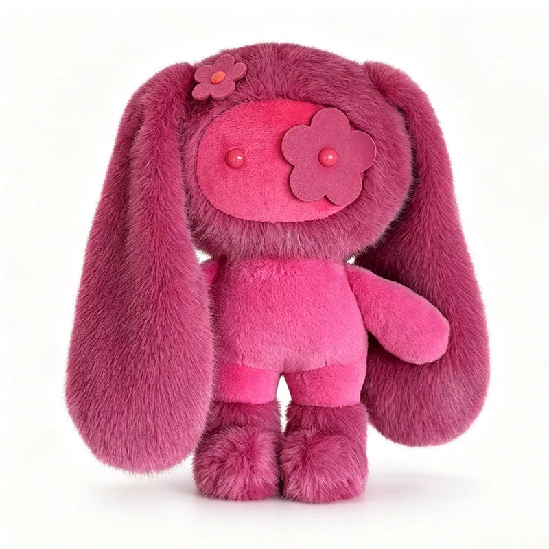 30cm 귀여운 주주 토끼 플러시 꽃 눈 토끼 인형 카 - Kids Toys Resale 리뷰 및 가격