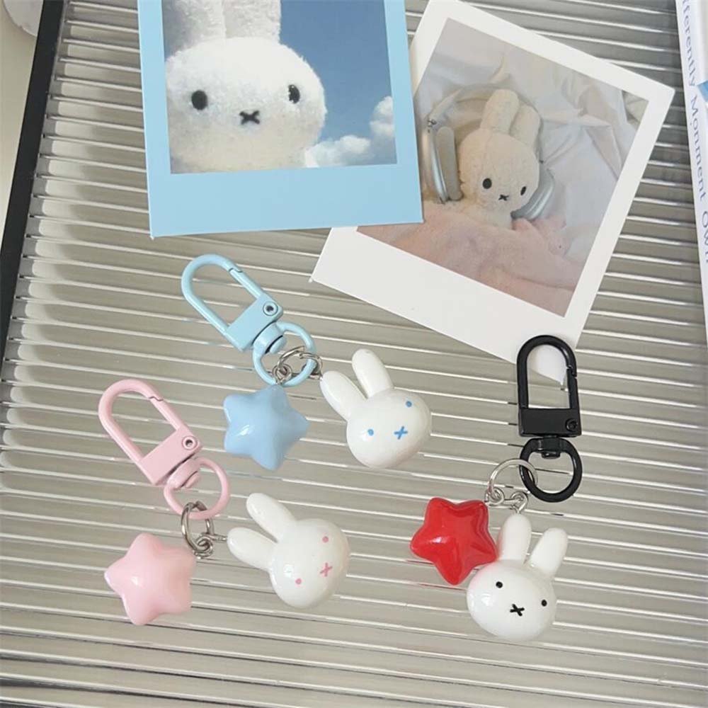 미피 토끼 머리 귀여운 작은 인형 열쇠고리 배낭 자동차 - Kids Toys Resale 리뷰 및 가격