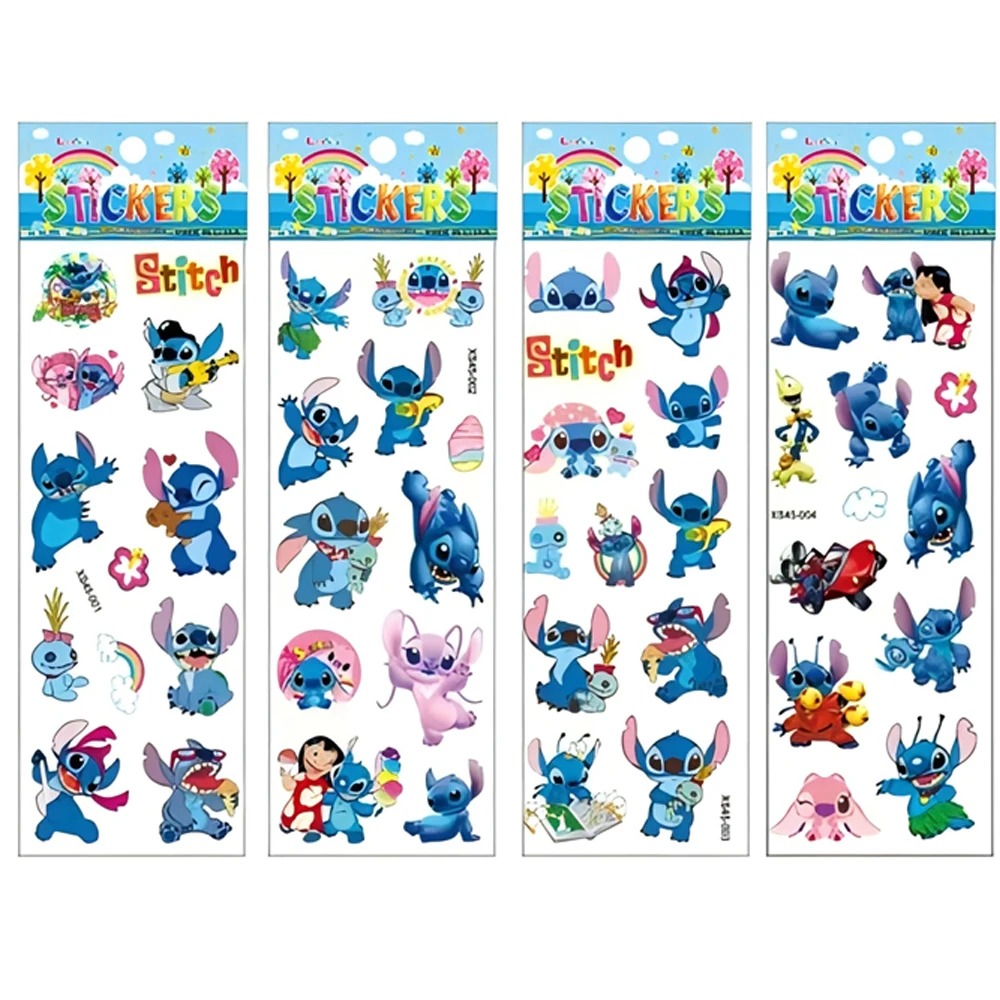 48 시트 귀여운 디즈니 릴로 스티치 스티커 핸드 아카 - Kids Toys Laptop 리뷰 및 가격