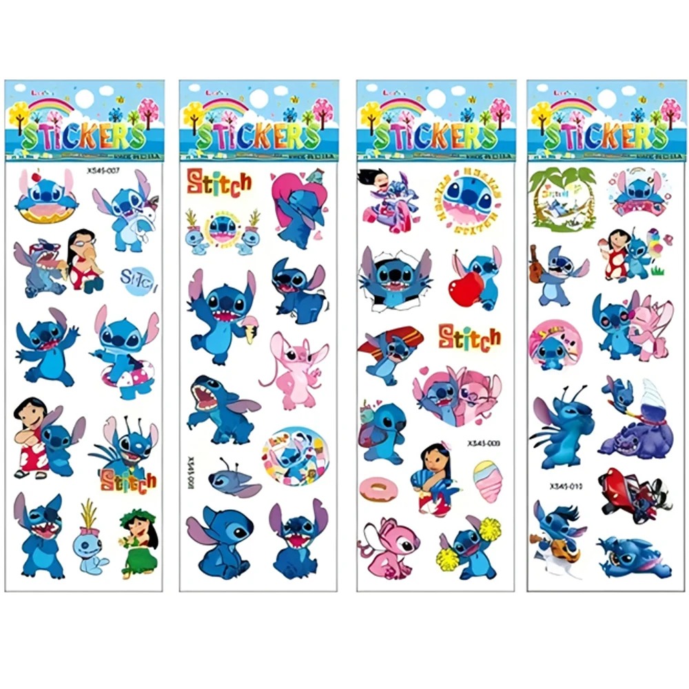 48 시트 귀여운 디즈니 릴로 스티치 스티커 핸드 아카 - Kids Toys Laptop 리뷰 및 가격