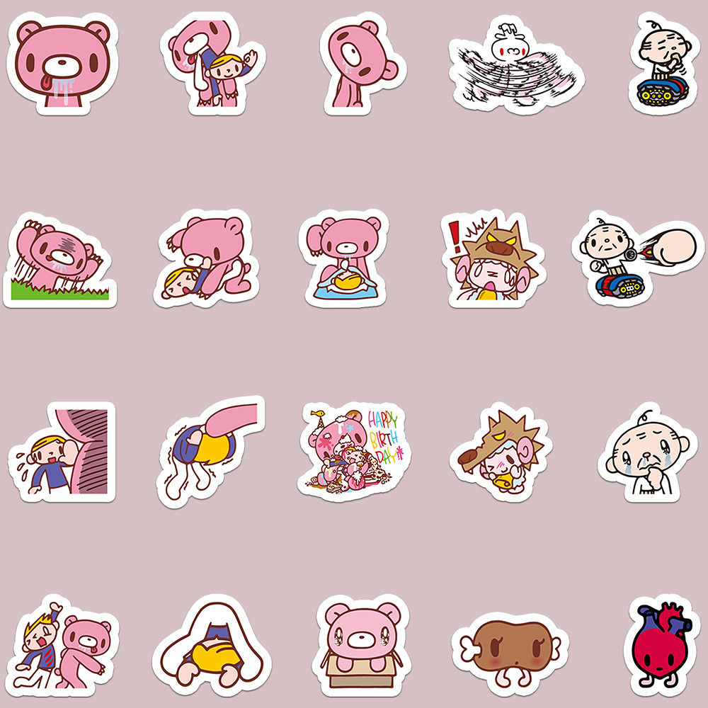 40pcs 만화 Gloomy Bear & CHAX AL - Kids Toys Laptop 리뷰 및 가격