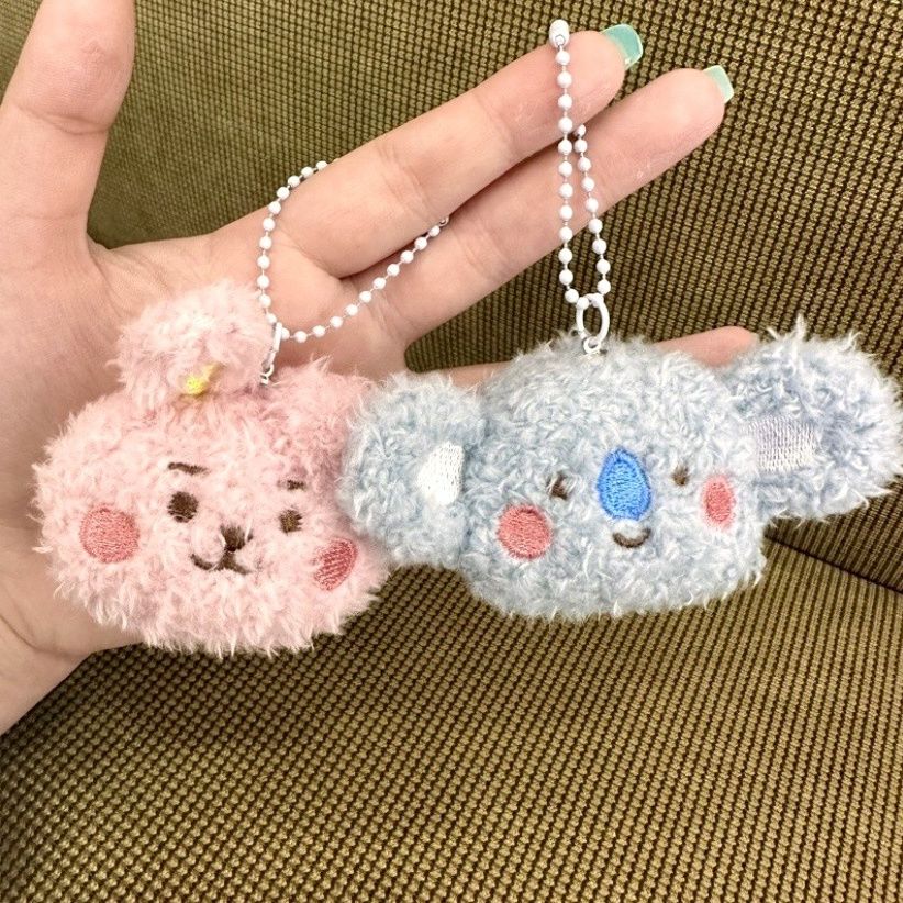 BT21 애니메이션 굿즈 만화 귀여운 봉제인형 열쇠고리 - Kids Toys Resale 리뷰 및 가격