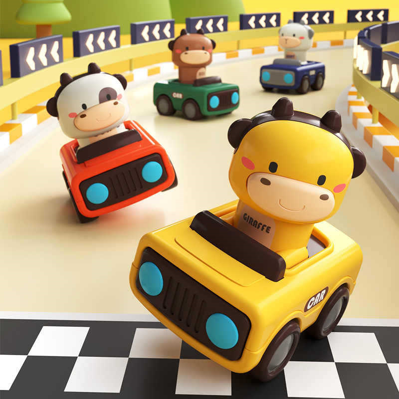 동물 모양 푸시앤고 자동차 장난감, 1세 2세 3세 유 - Kids Toys Under 1 Year 리뷰 및 가격