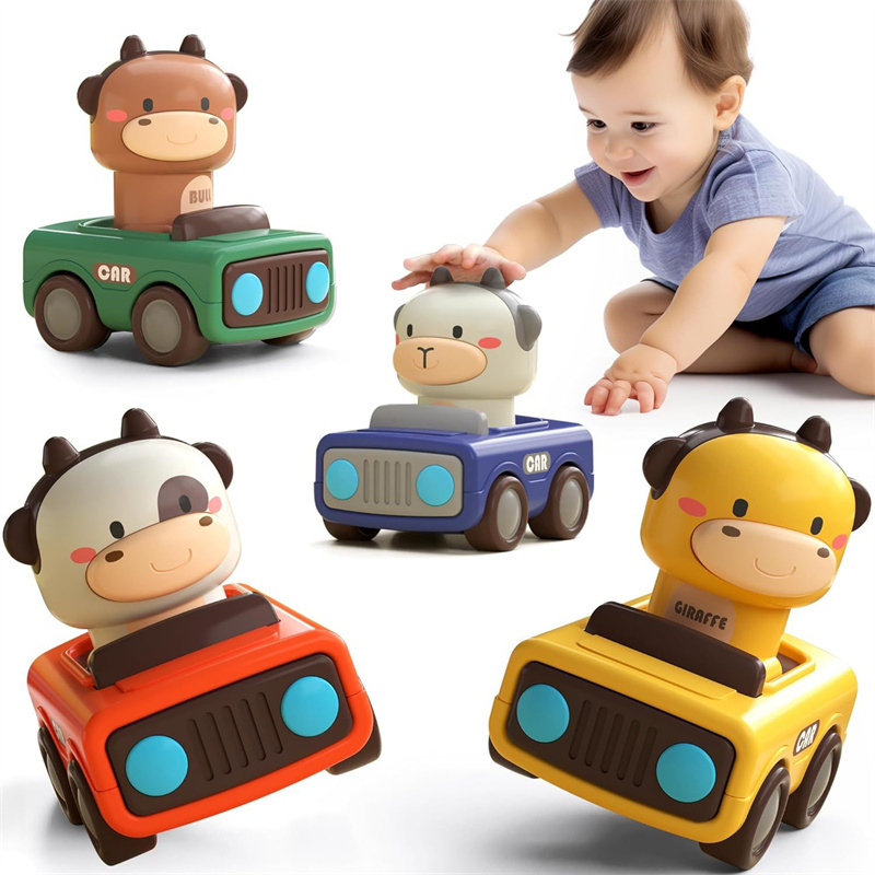 동물 모양 푸시앤고 자동차 장난감, 1세 2세 3세 유 - Kids Toys Under 1 Year 리뷰 및 가격