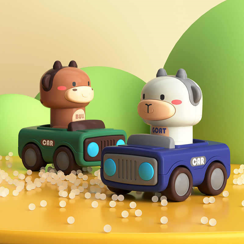 동물 모양 푸시앤고 자동차 장난감, 1세 2세 3세 유 - Kids Toys Under 1 Year 리뷰 및 가격
