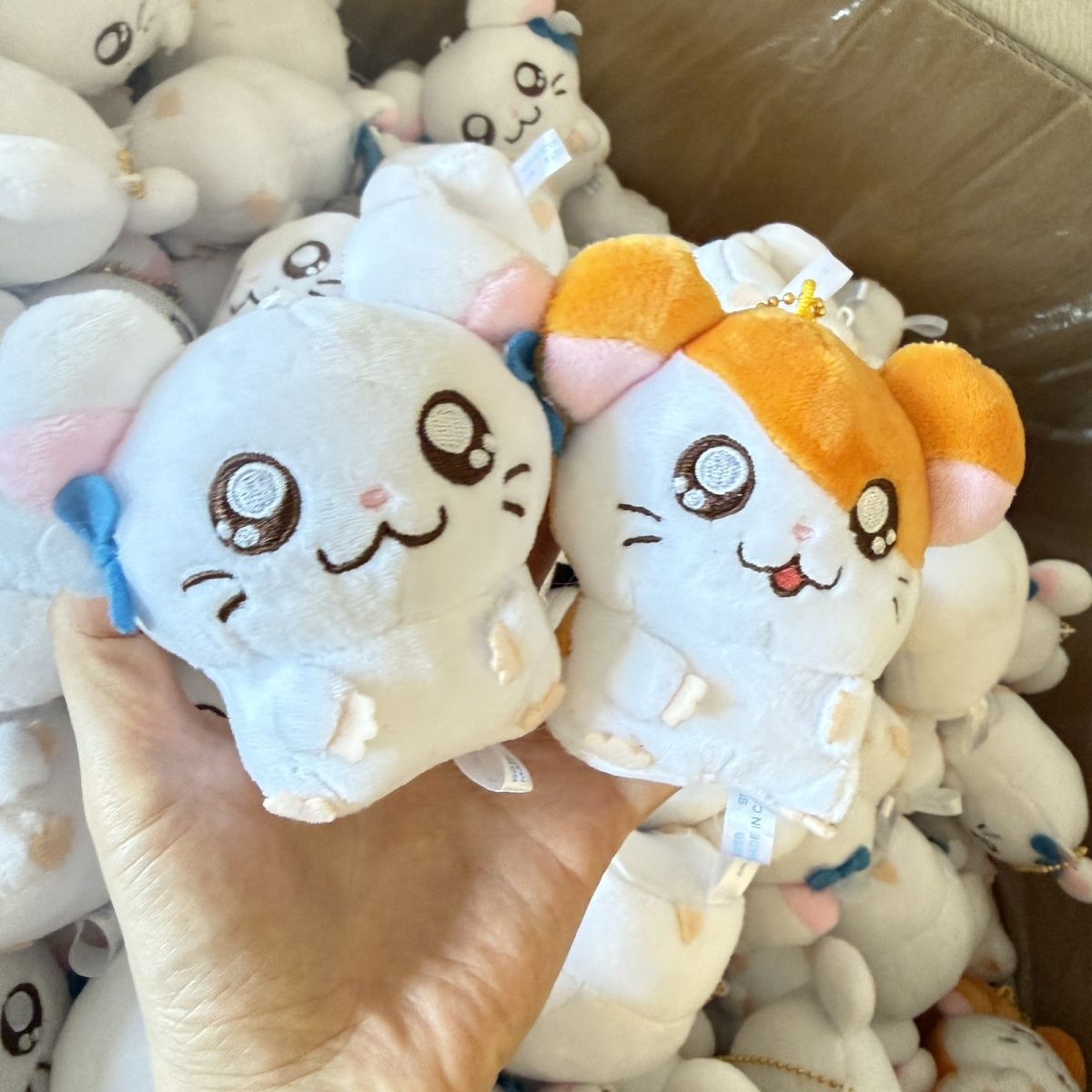 귀여운 햄타로 비주 허깅 플러시 키체인 가방 참 장식품 - Kids Toys Resale 리뷰 및 가격