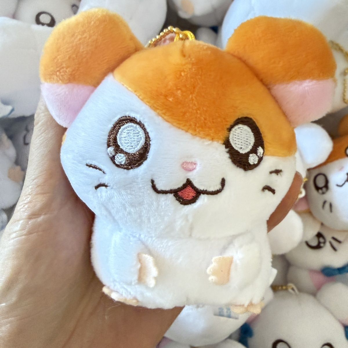 귀여운 햄타로 비주 허깅 플러시 키체인 가방 참 장식품 - Kids Toys Resale 리뷰 및 가격