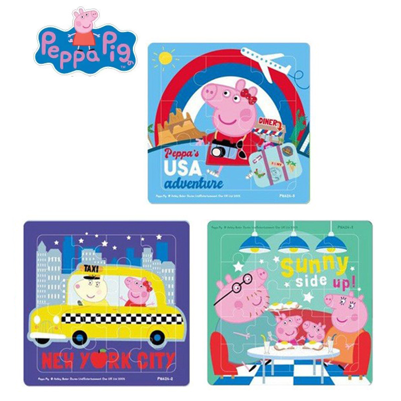 Peppa 돼지 피규어 미니 지그 소 퍼즐 교육 장난감 - Kids Toys Xmas 리뷰 및 가격