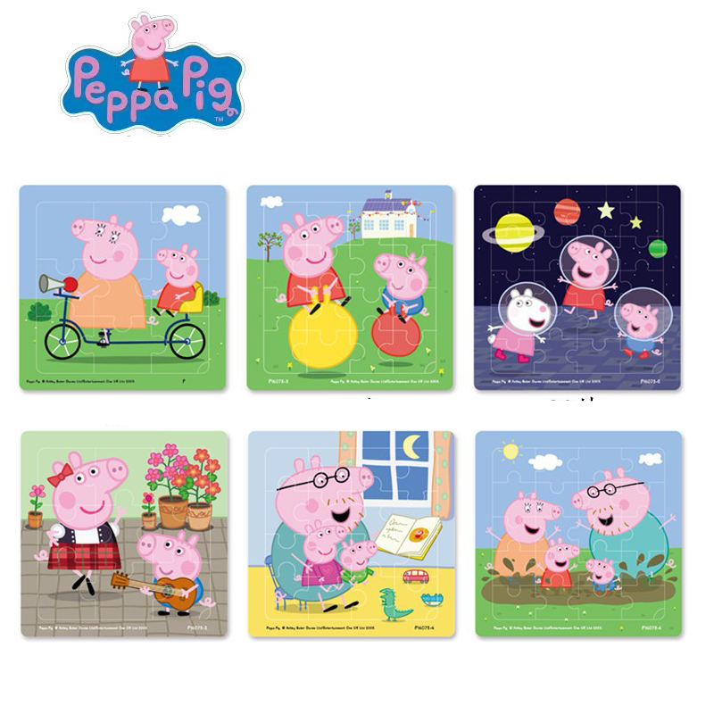 Peppa 돼지 피규어 미니 지그 소 퍼즐 교육 장난감 - Kids Toys Xmas 리뷰 및 가격