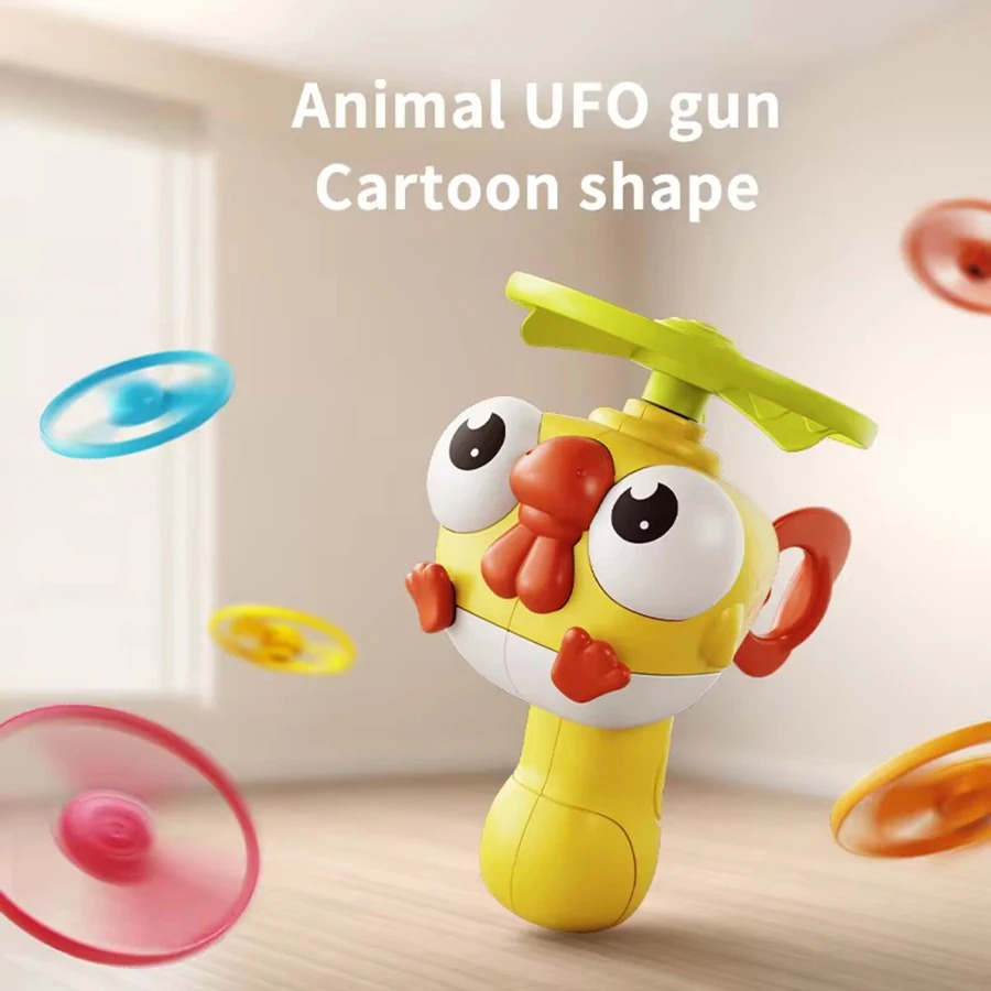 어린이용 당김줄 대나무 헬리콥터 UFO 발사기, 야외  - Kids Toys Under $10 리뷰 및 가격