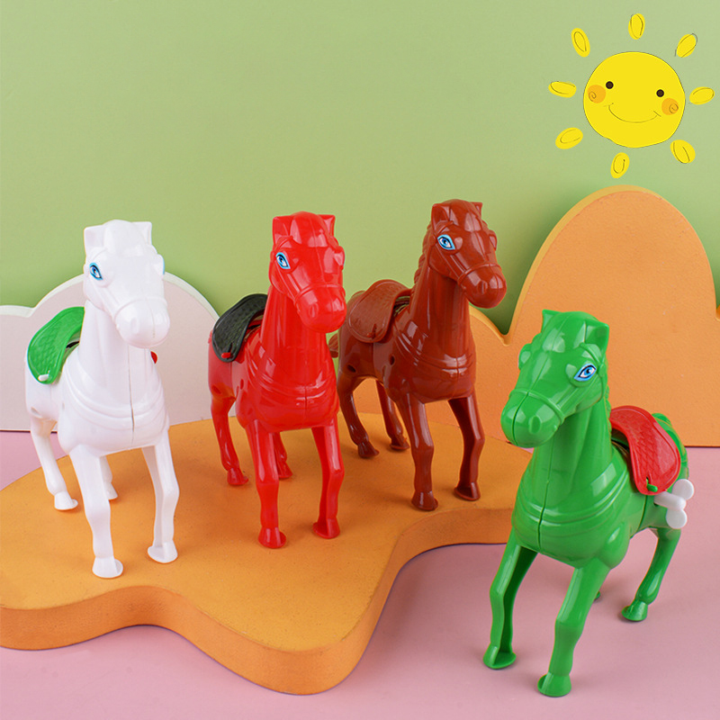 노벨티 재미있는 와인드업 점프 말 장난감, 재미있는 와 - Kids Toys Horse 리뷰 및 가격