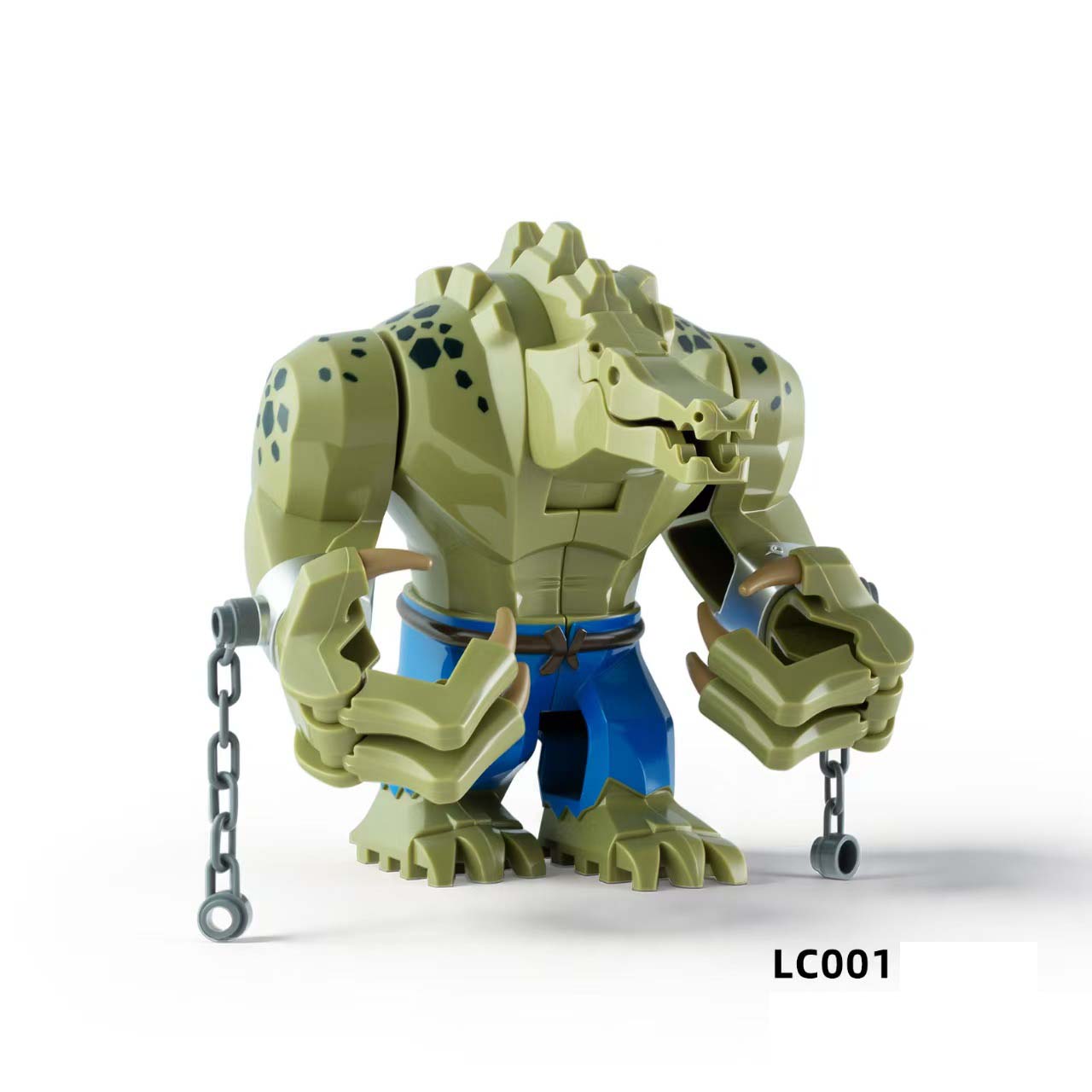 블라인드 박스 대형 빌딩 블록 킬러 크록 베인 올로그하 - Lego Building Blocks 리뷰 및 가격