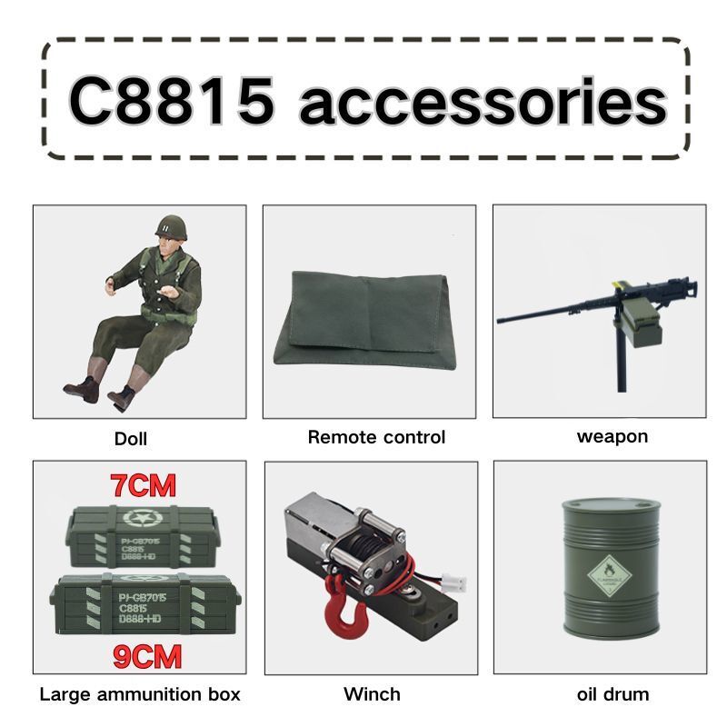 JJRC C8815 RC 자동차 1941 JEEP WI - Kids Toys Under $10 리뷰 및 가격