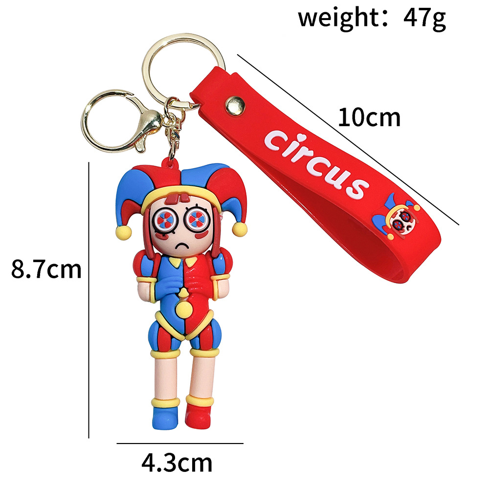 놀라운 디지털 서커스 키체인 인형 소녀 소년 체인 데스 - Kids Toys Resale 리뷰 및 가격